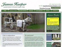 Tablet Screenshot of james-harper.co.uk